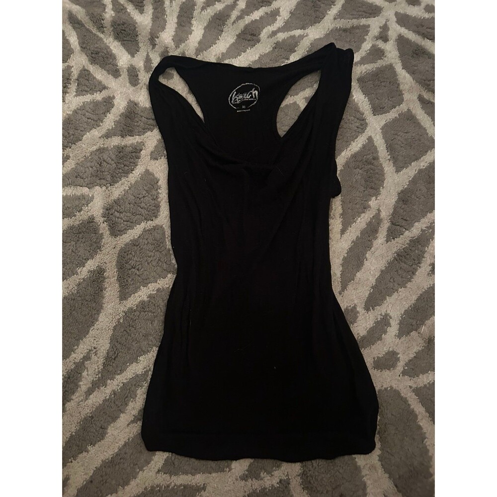 Black Racerback Beach Inc Tank Top